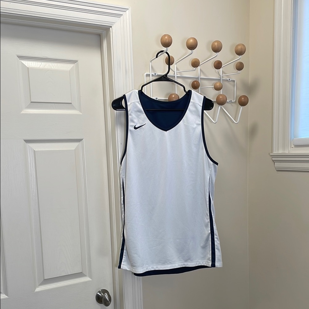 Nike - Reversible 90s Vintage Tank Top - Navy / White - L